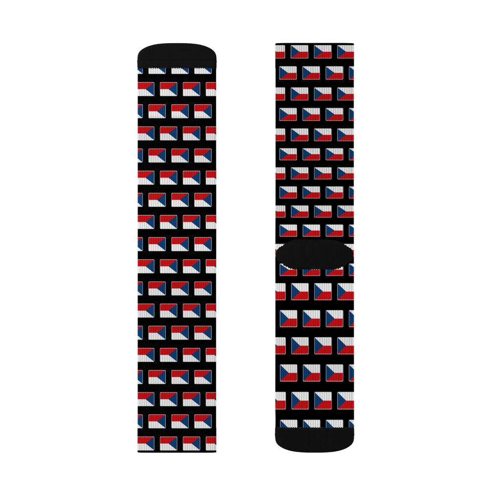 Czech Republic Mission Flag Socks