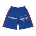 Cape Verde Praia Mission Basketball Shorts, front view