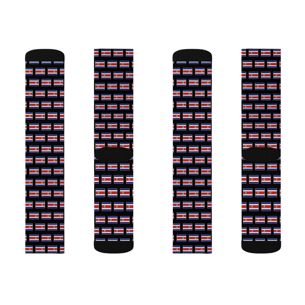 Costa Rica Mission Flag Socks