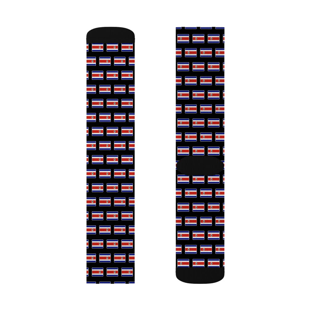 Costa Rica Mission Flag Socks