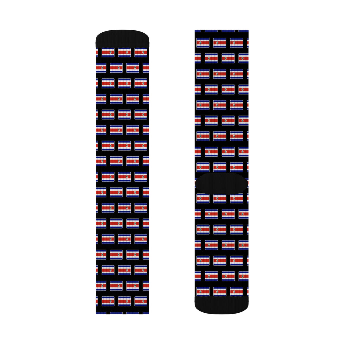 Costa Rica Mission Flag Socks