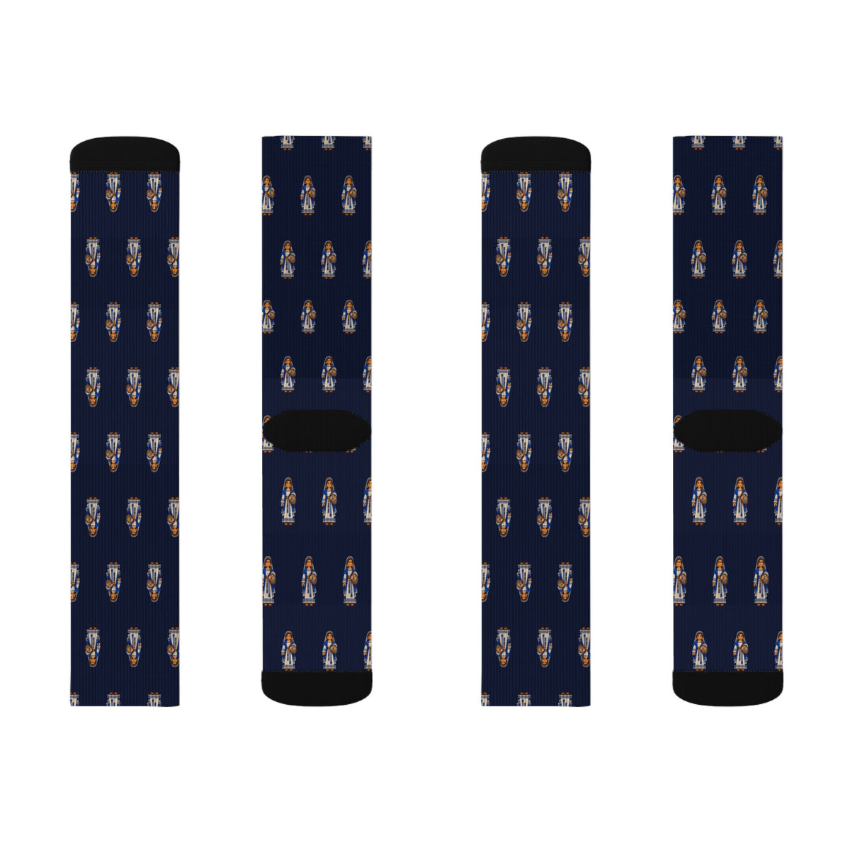 Nephite Mother Brick Chess crew socks by Weak Things view 2