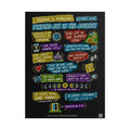 Finding Joy in the Journey Sketch Note Poster (Black) — Thomas S. Monson
