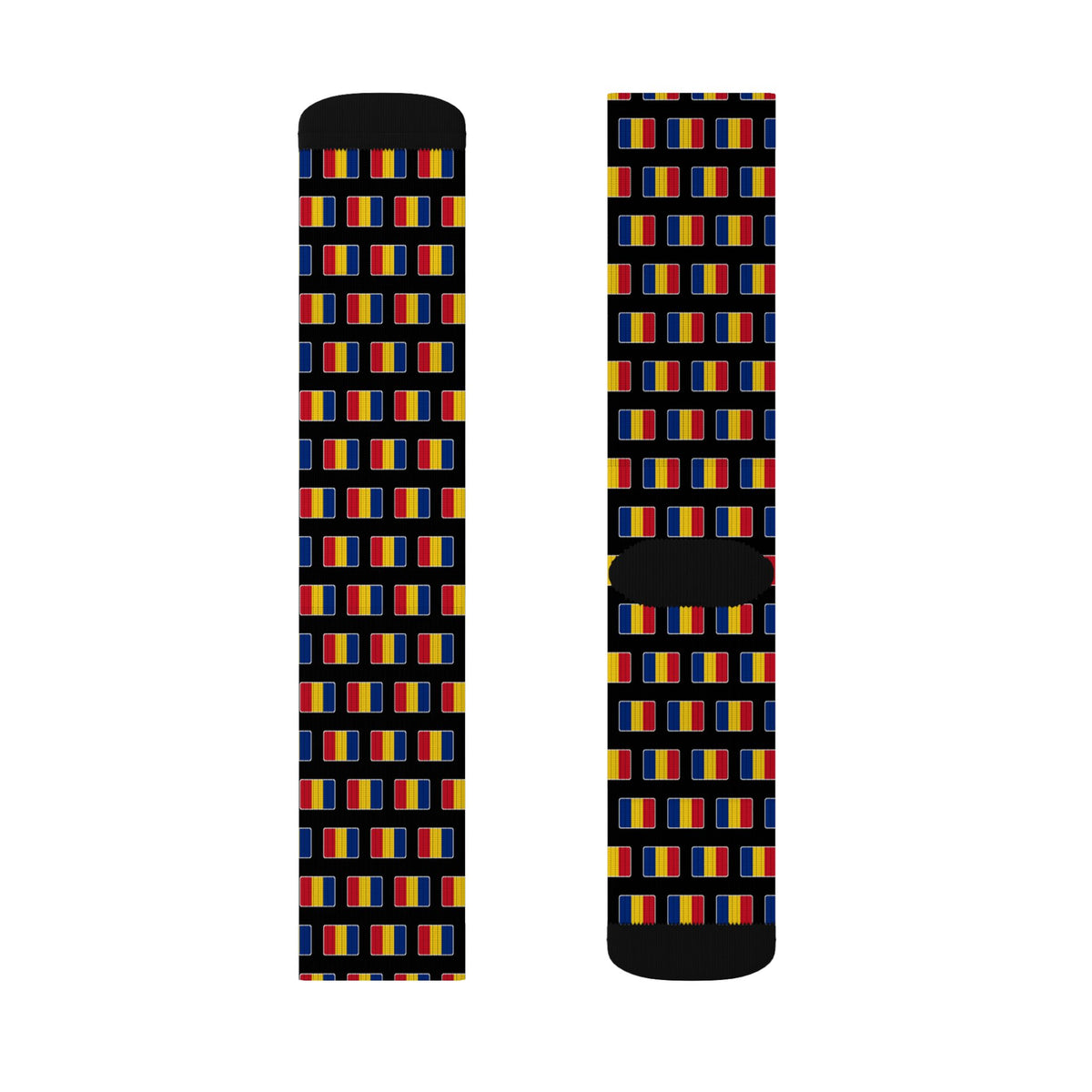 Romania Mission Flag Socks