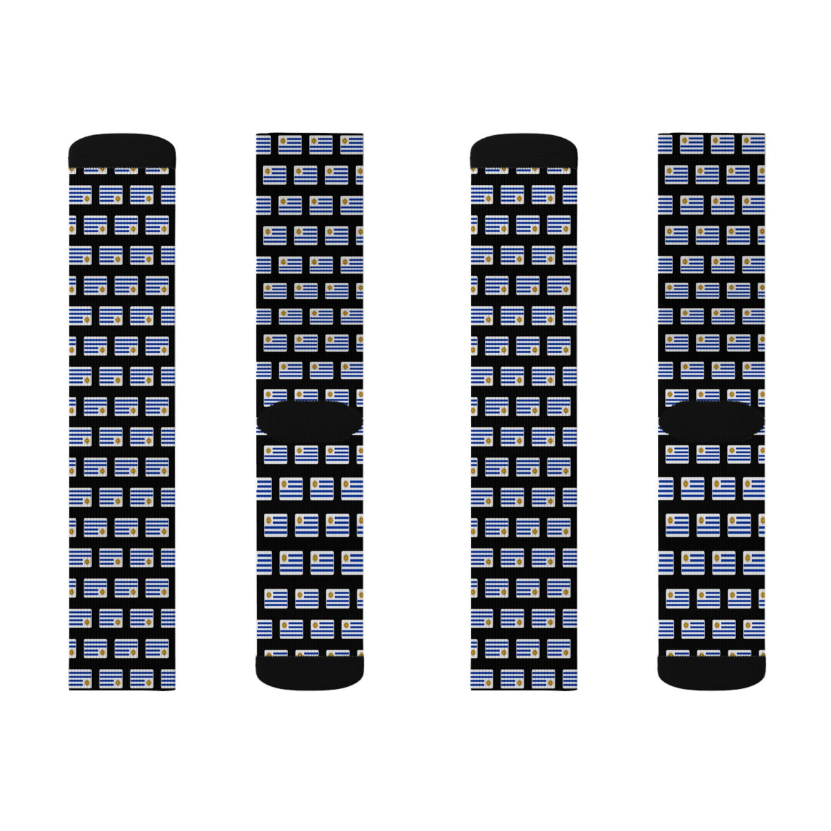 Uruguay Mission Flag Socks