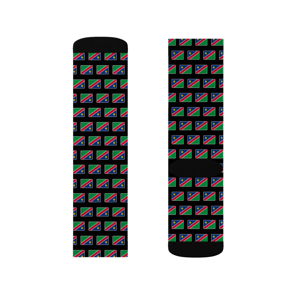 Namibia Mission Flag Socks