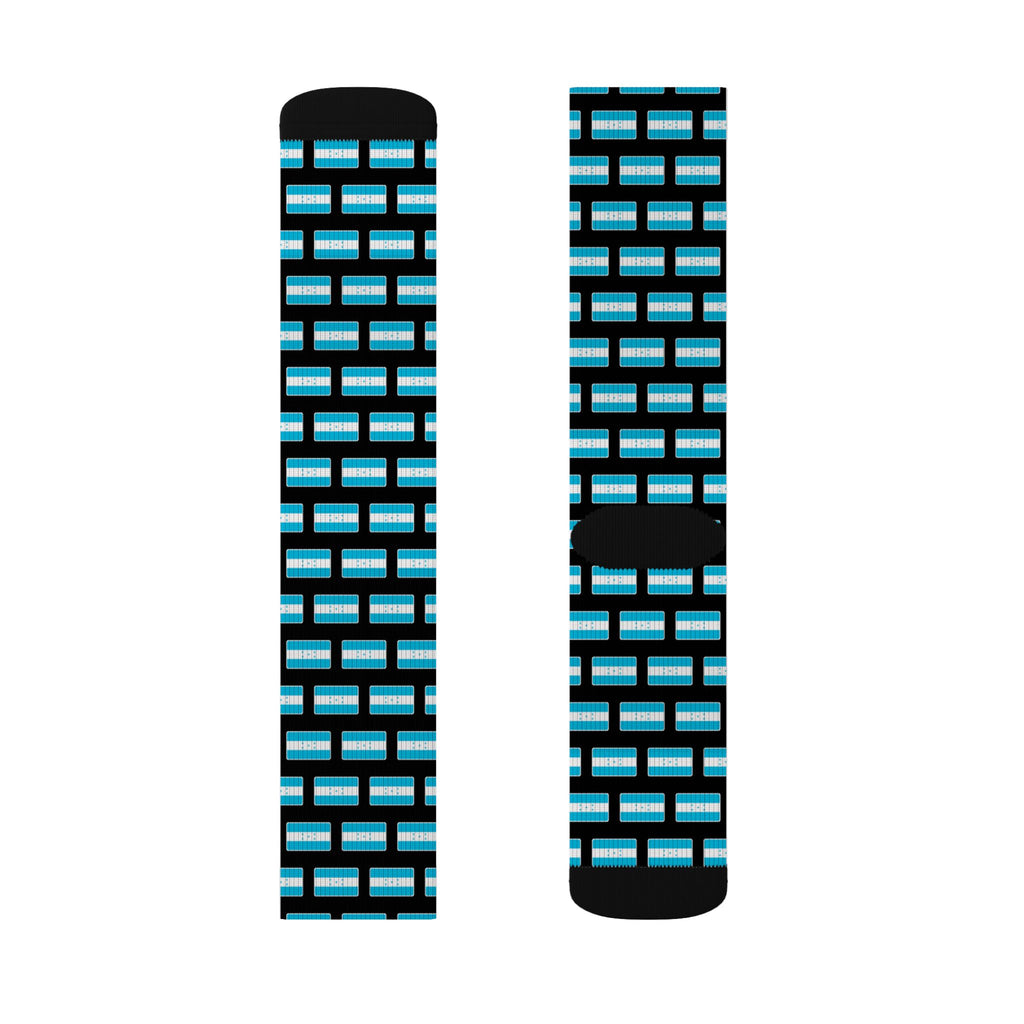 Honduras Mission Flag Socks