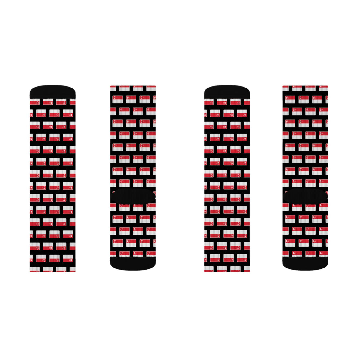 Singapore Mission Flag Socks