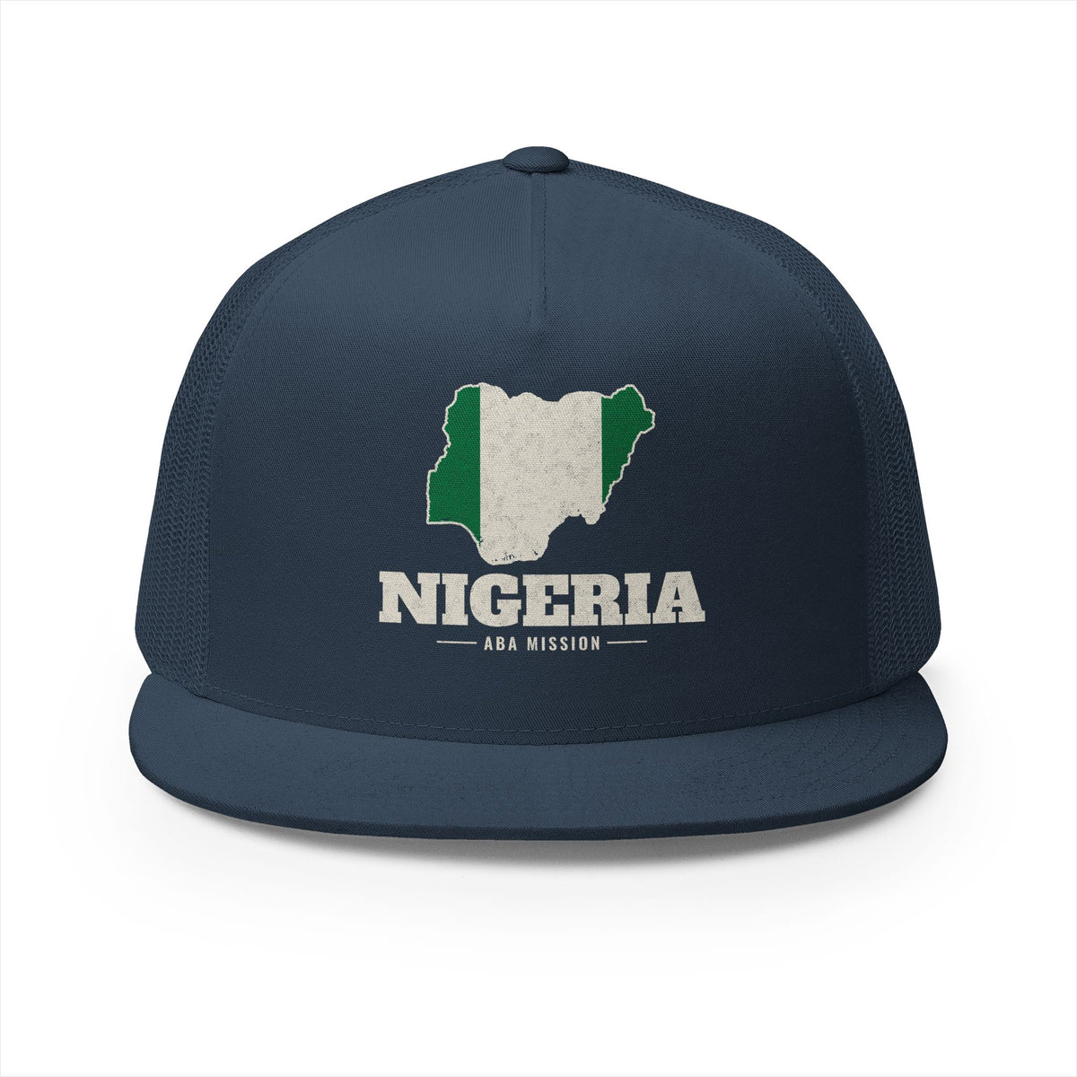 Nigeria Aba Mission Flag Map Trucker Hat