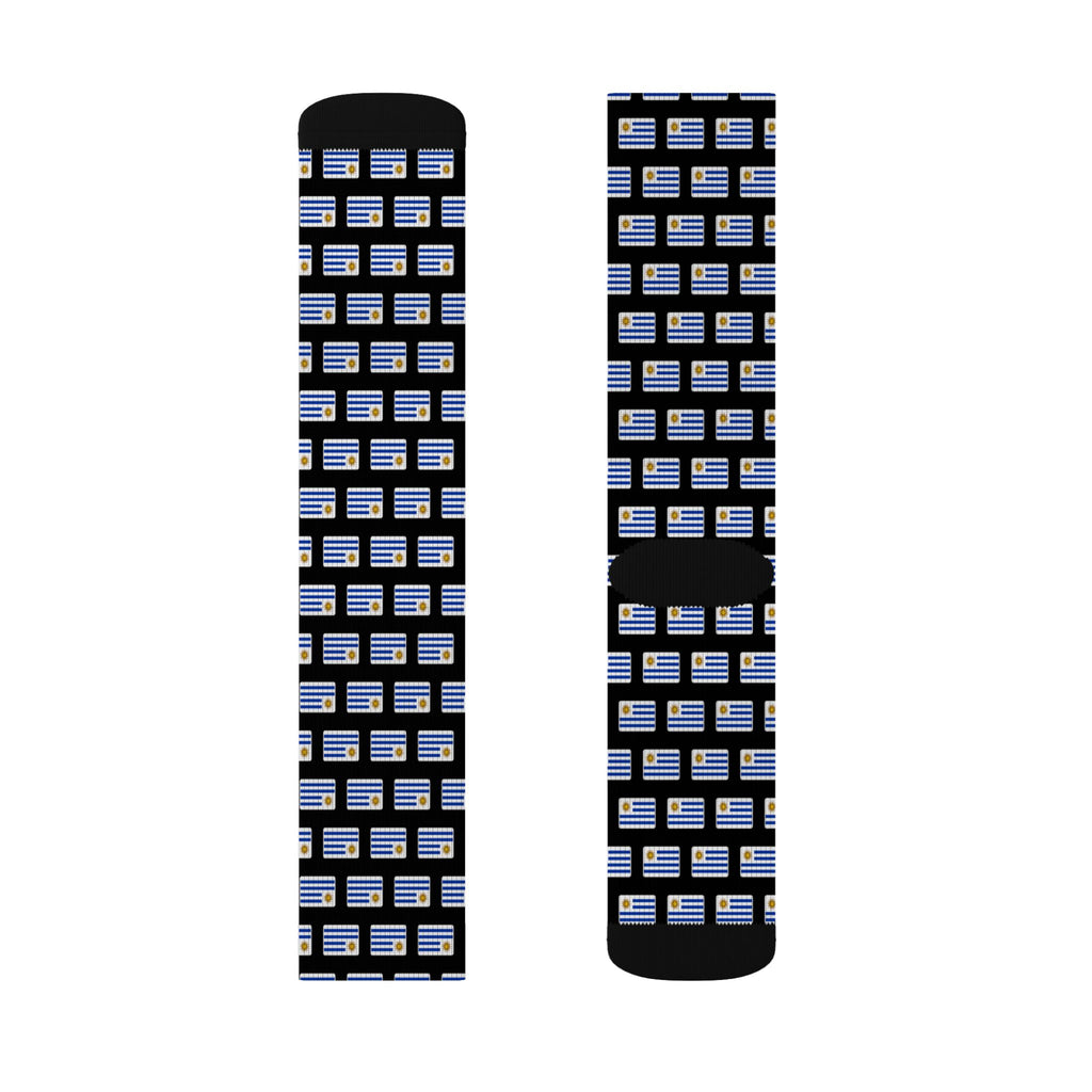 Uruguay Mission Flag Socks