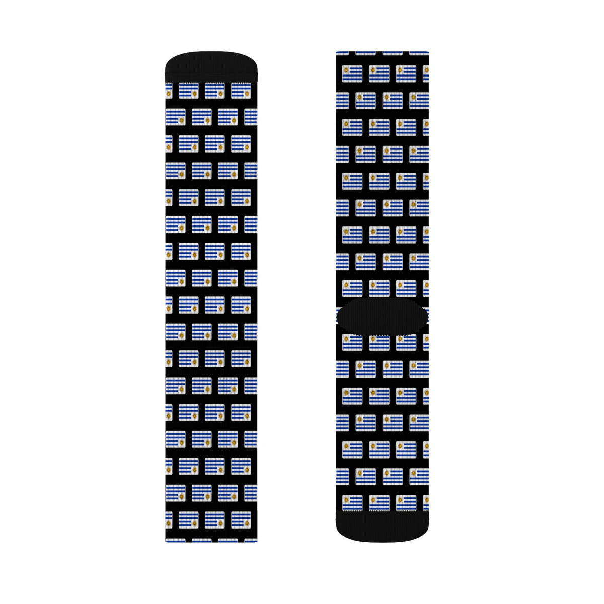Uruguay Mission Flag Socks