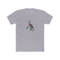 Philippines San Pablo Mission Heart Map shirt in Heather Grey: Philippines outline with a red heart, front view
