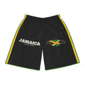 Jamaica Kingston Mission Basketball Shorts, front view