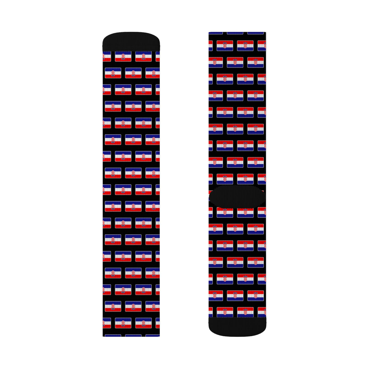 Croatia Mission Flag Socks