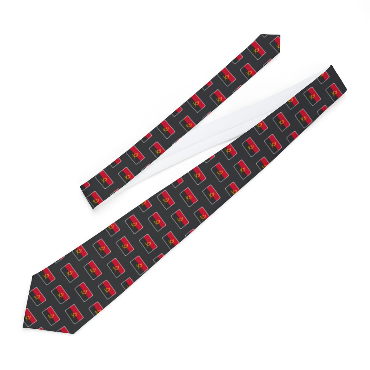 Angola Mission Flag Tie