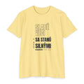 Weak Things Become Strong shirt in Slovak on Banana Cream: “Učiním, že slabé veci sa stanú silnými”, Eter 12:27