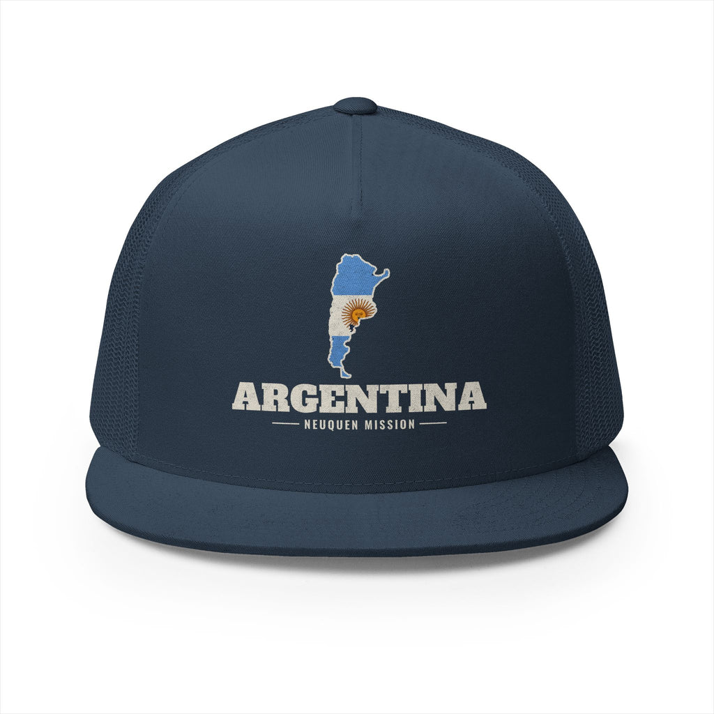 Argentina Neuquen Mission Flag Map Trucker Hat