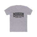 Arizona Gilbert Mission T-Shirt in Heather Grey, front view