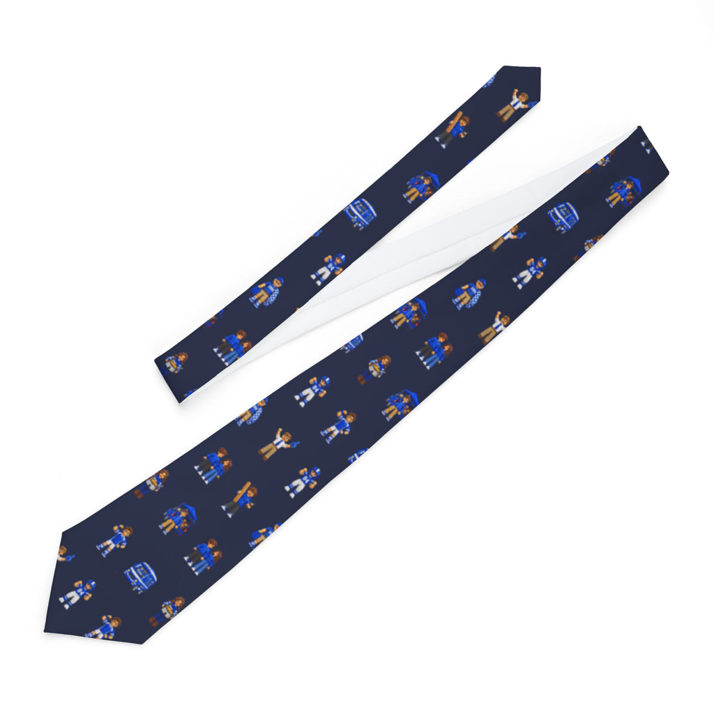 Holy War Chess Blue Fans necktie by Weak Things