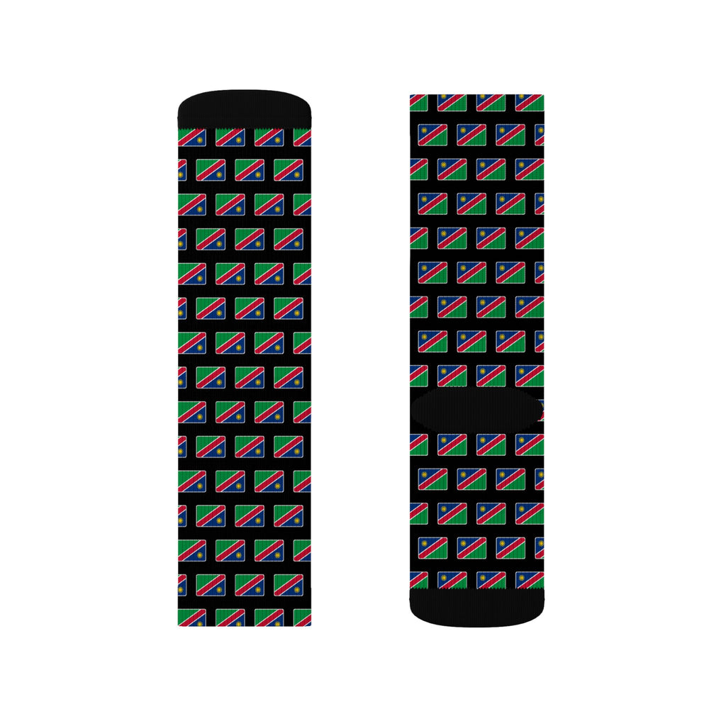 Namibia Mission Flag Socks