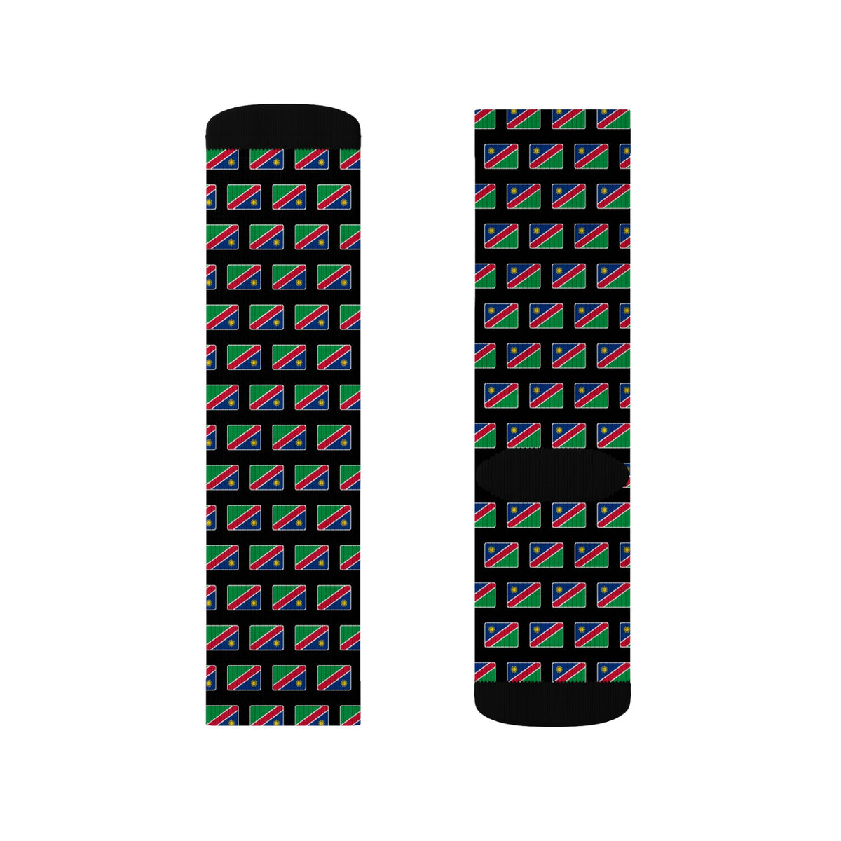 Namibia Mission Flag Socks