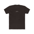 I Glory in My Jesus minimal shirt in Arabic, white ink on Dark Chocolate: “أَبْتَهِجُ بِيَسوعي”, ٢ نافي 33:6