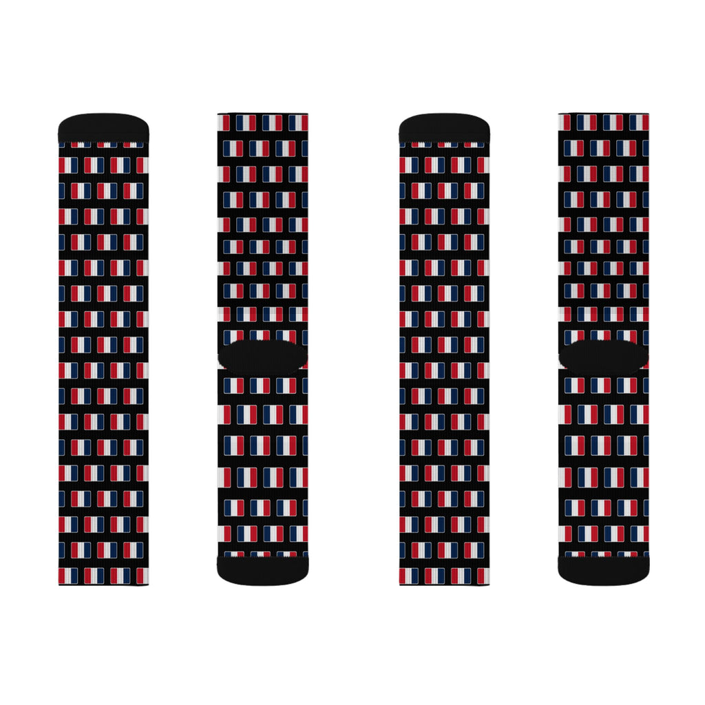 France Mission Flag Socks