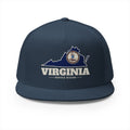 Virginia Norfolk Mission Flag Map Trucker Hat