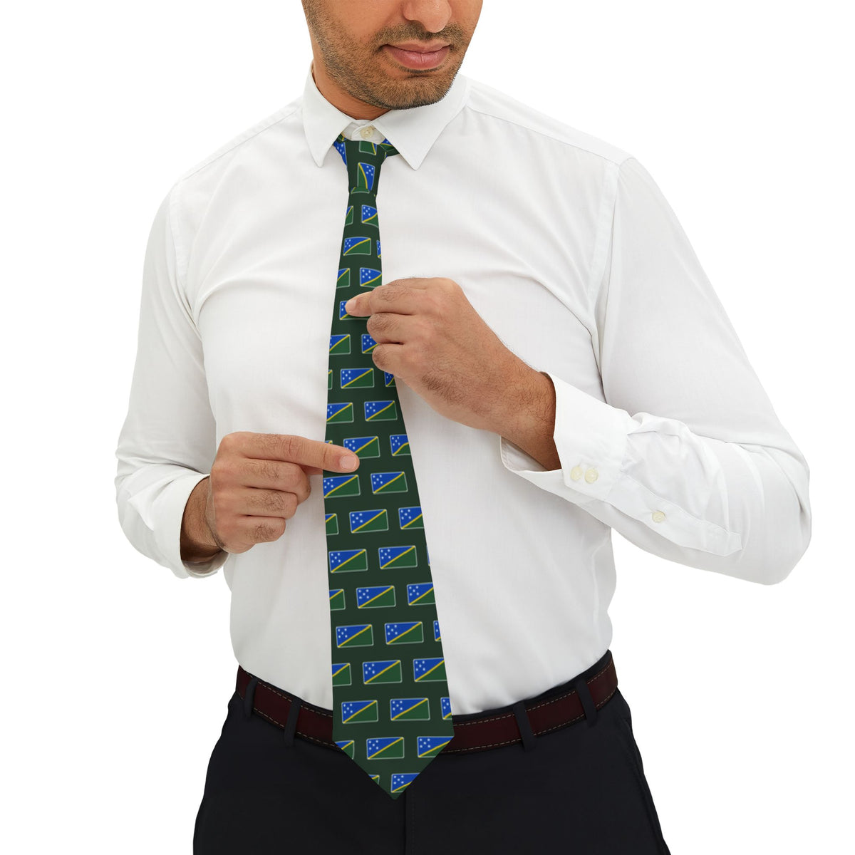Solomon Islands Mission Flag Tie
