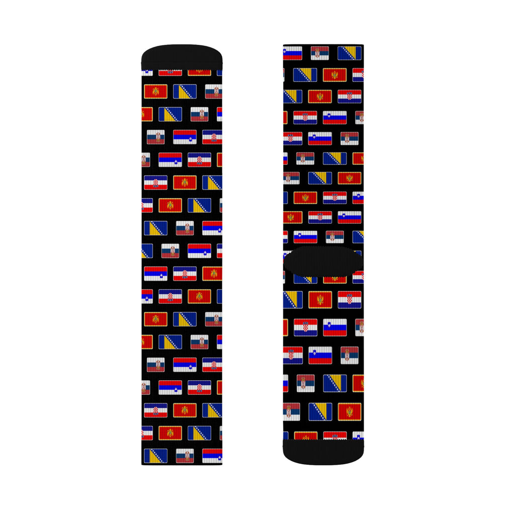 Adriatic North Mission Flag Socks