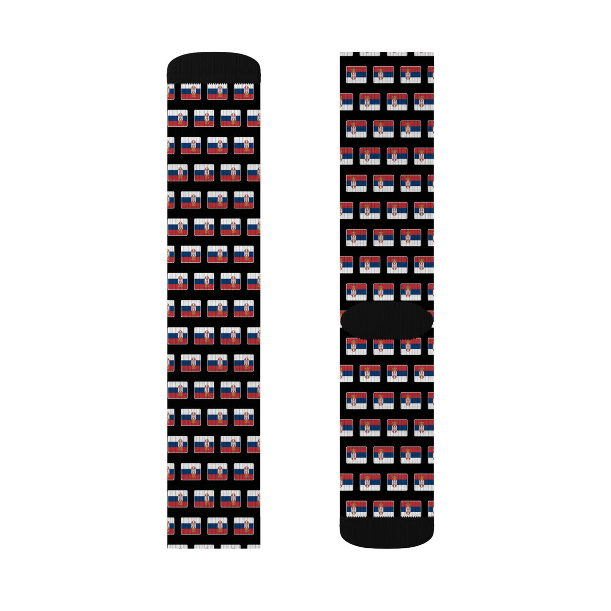 Serbia Mission Flag Socks