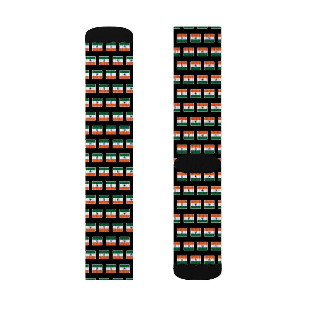 India Mission Flag Socks