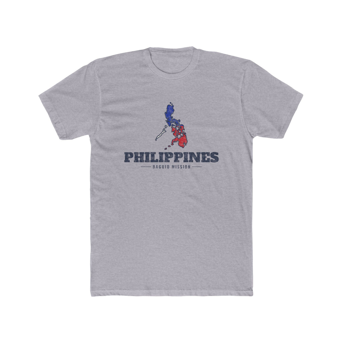 Philippines Baguio Mission Flag Map Shirt