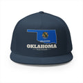 Oklahoma Tulsa Mission Flag Map Trucker Hat