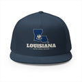 Louisiana Baton Rouge Mission Flag Map Trucker Hat