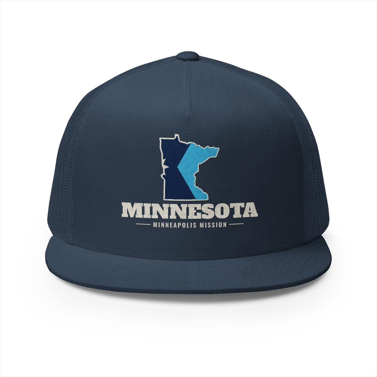 Minnesota Minneapolis Mission Flag Map Trucker Hat