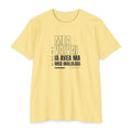 Weak Things Become Strong shirt in Samoan on Banana Cream: “Ou faia lea o mea vaivai ia avea ma mea malolosi”, Eteru 12:27