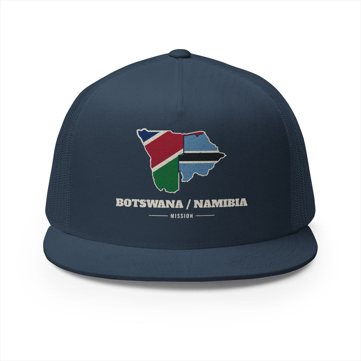 Botswana/Namibia Mission Flag Map Trucker Hat