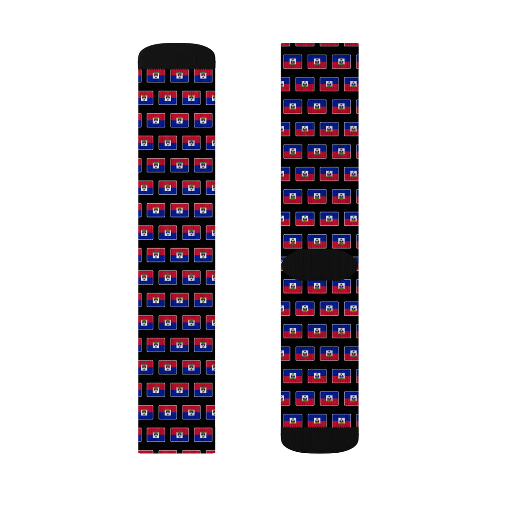 Haiti Mission Flag Socks