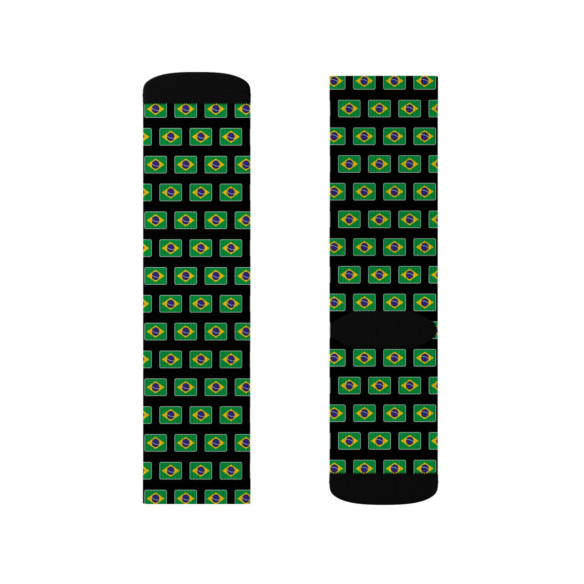 Brazil Curitiba Mission Flag Socks