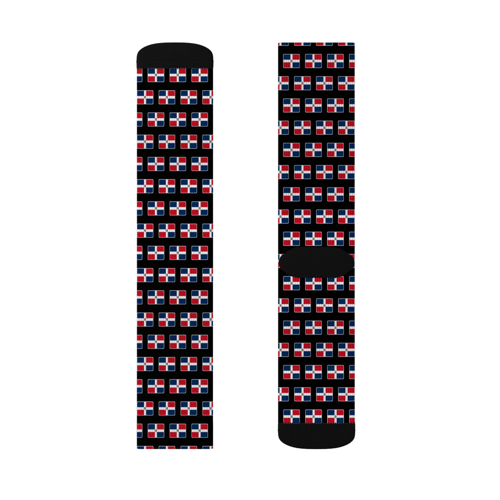 Dominican Republic Mission Flag Socks