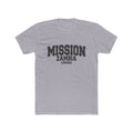 Zambia Lusaka Mission T-Shirt in Heather Grey, front view
