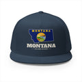 Montana Billings Mission Flag Map Trucker Hat
