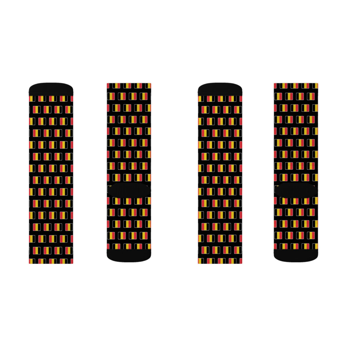 Belgium Mission Flag Socks
