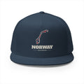 Norway Oslo Mission Flag Map Trucker Hat