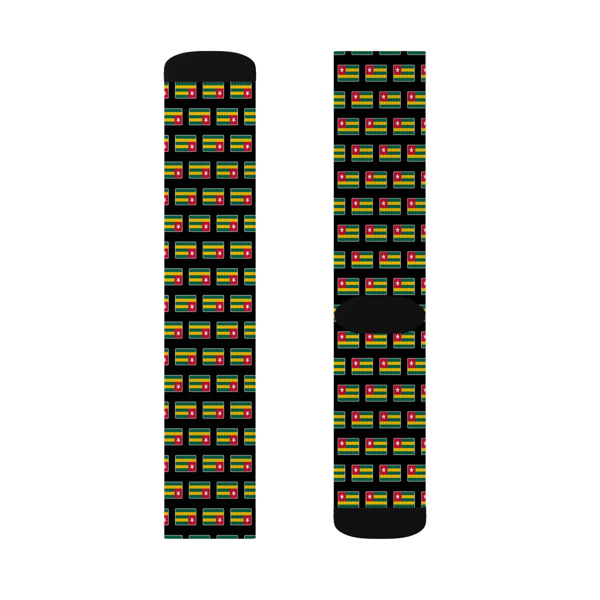 Togo Mission Flag Socks