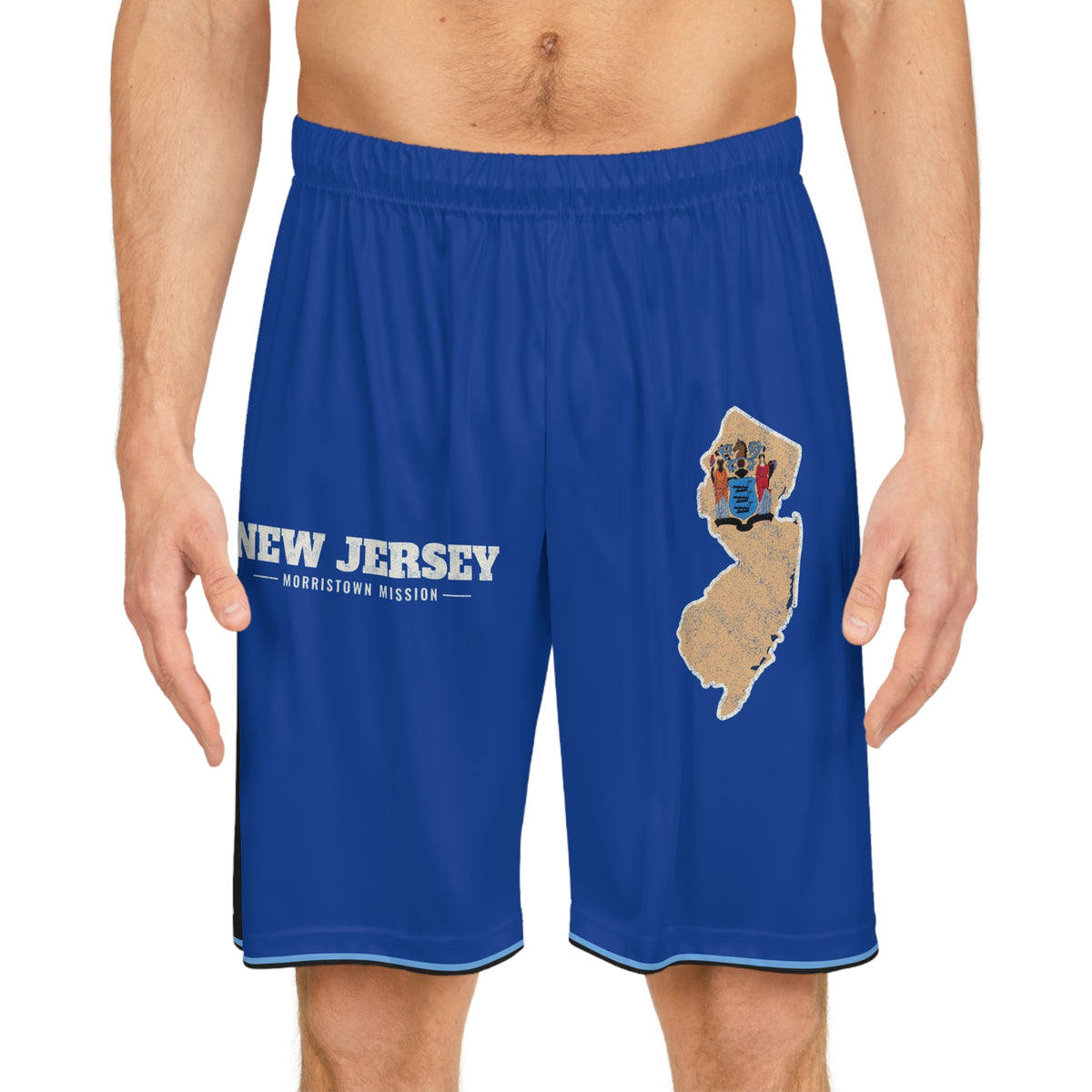 New Jersey Morristown Mission Basketball Shorts