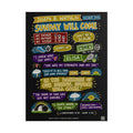 Sunday Will Come Sketch Note Poster (Black) — Joseph B. Wirthlin