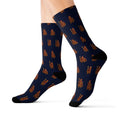 Giddianhi Brick Chess crew socks by Weak Things