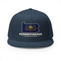 Pennsylvania Philadelphia Mission Flag Map Trucker Hat